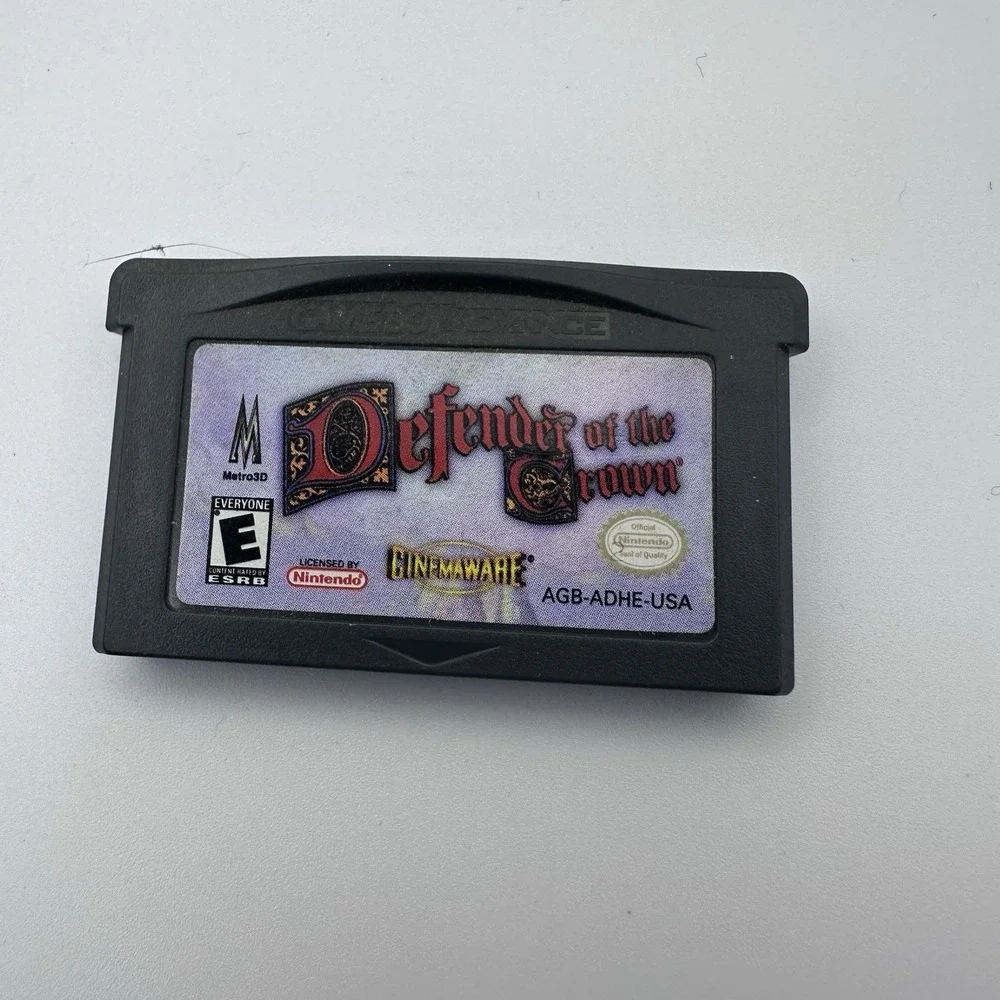 Defender of the Crown CART ONLY (Nintendo Game Boy Advance, GBA 2002) TESTED